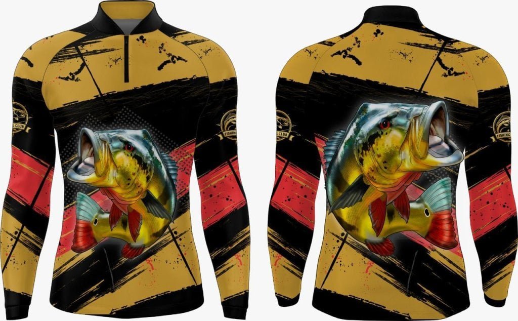 Camiseta masculina de Pesca FC02